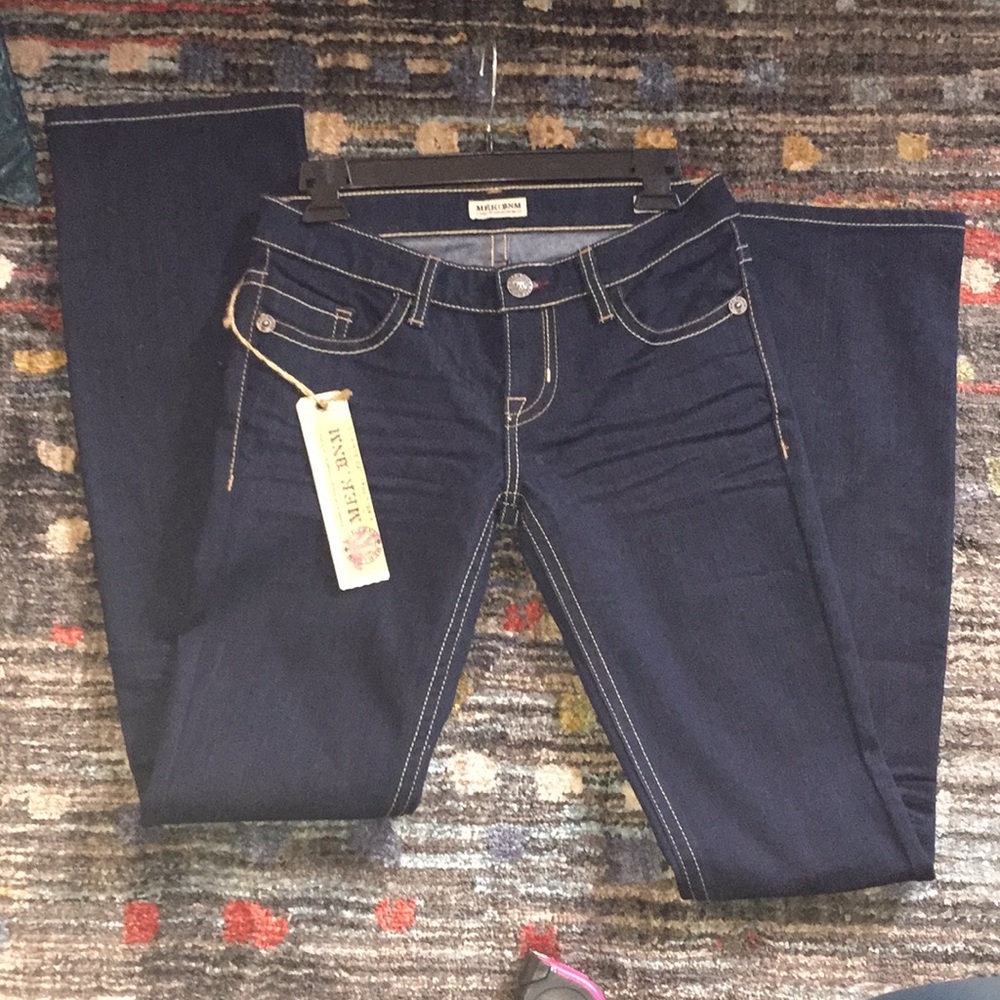 New MEK Leland Slim Boot Jeans - Size 27 x 34